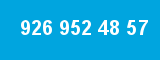 926 952 48 57 926 952 48 57